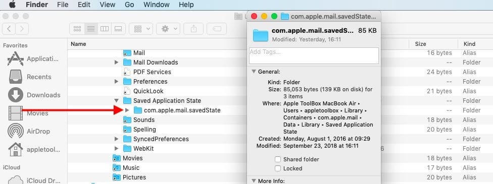 Mac mail app will not opener